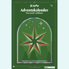 Adventskalender - 10 lodd per pakke