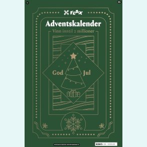 Adventskalender - 10 lodd per pakke