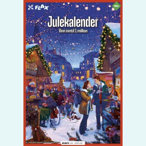 Stor Julekalender - 10 lodd per pakke