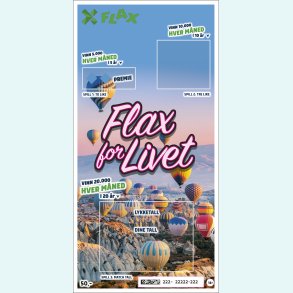 Flax for Livet - 30 lodd per pakke