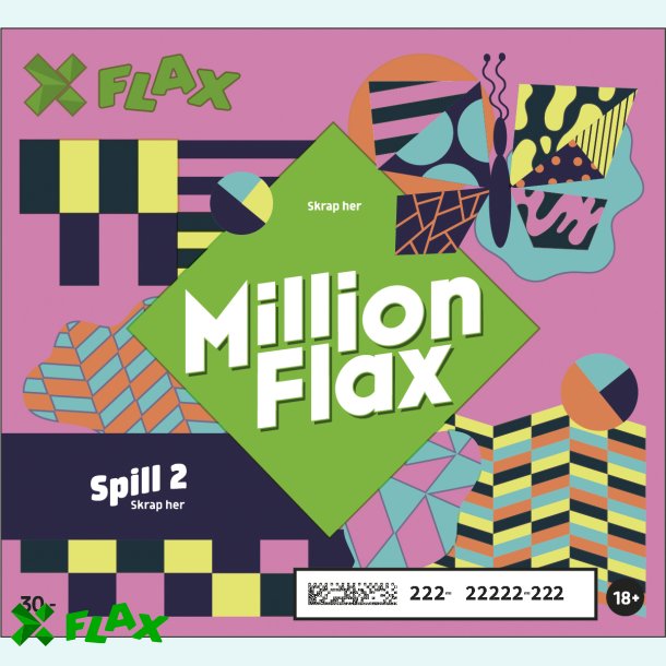 MillionFlax  - 90 lodd per pakke